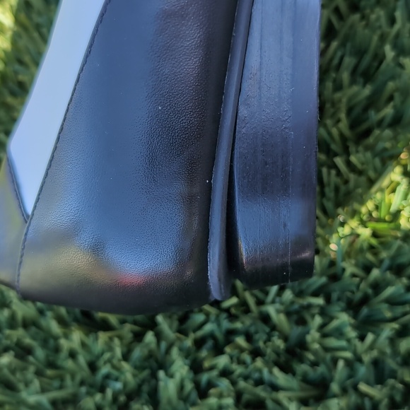 NWOB Kenneth Cole Mulberry Pointed Toe Color Block Black and White Ballet Flats - Picture 7 of 11